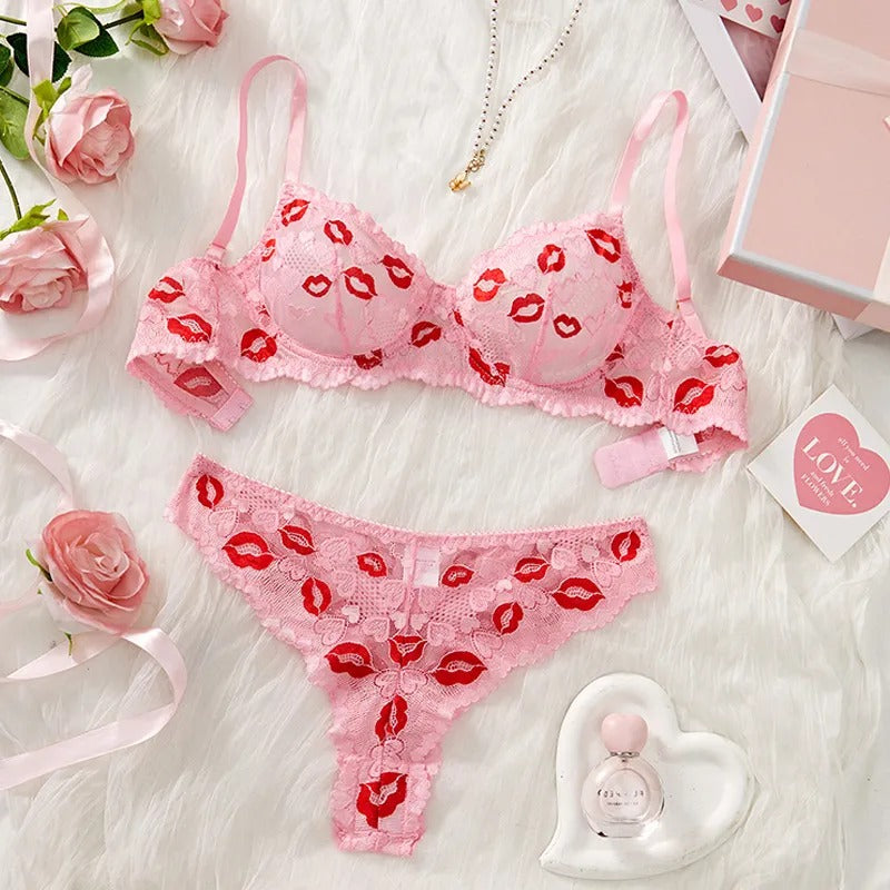 Sweet Kiss Lace Lingerie Set