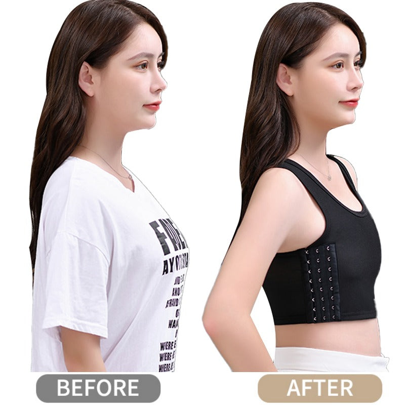 Chest Binder & Minimizer Bra – Full Coverage Compression Support