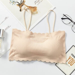 Pastel Wave Seamless Bralette