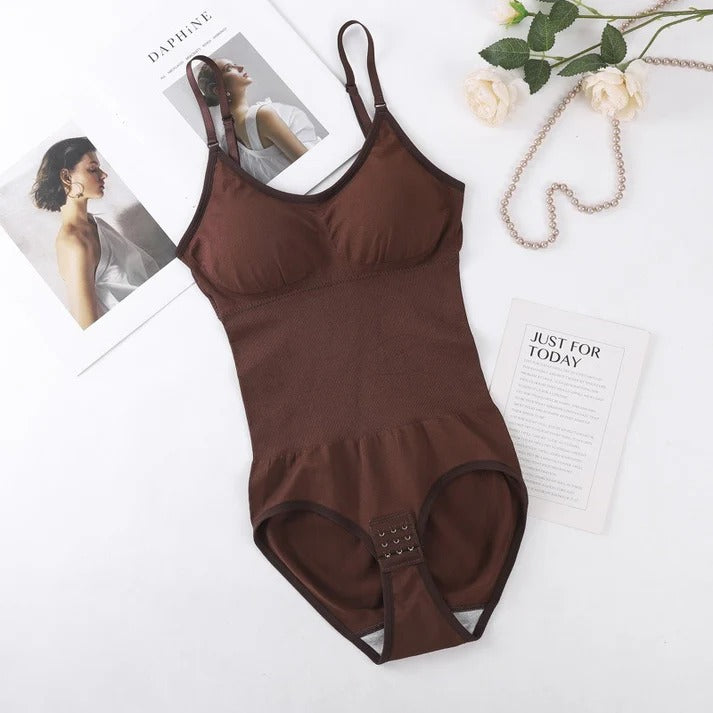 Seamless Slim Fit Body Shaper Bodysuit – Tummy Control & Curve Enhancer