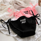 Cute Side-Tie Cotton Panty