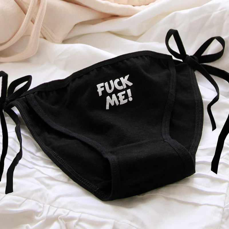 Cute Side-Tie Cotton Panty