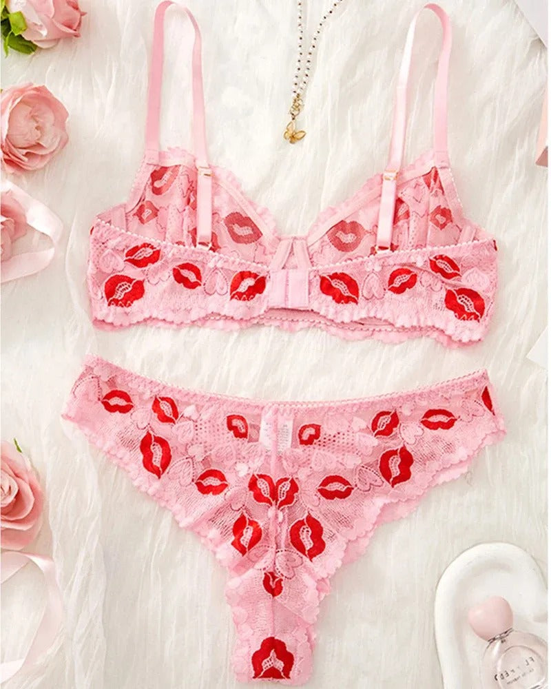 Sweet Kiss Lace Lingerie Set