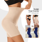 High Waist Tummy Control Body Shaper for Women | Seamless Shapewear Pant