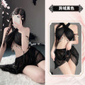 Scarlet Desire Halter Lingerie Set