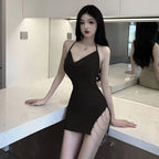 Scarlet Seduction Bodycon Mini Dress