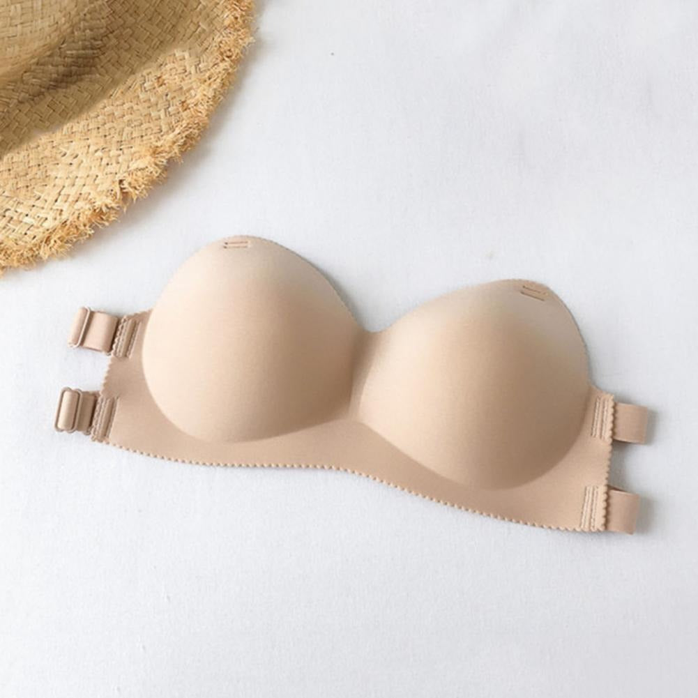 Luxury Strapless Push-Up Bra – Backless & Invisible Support
