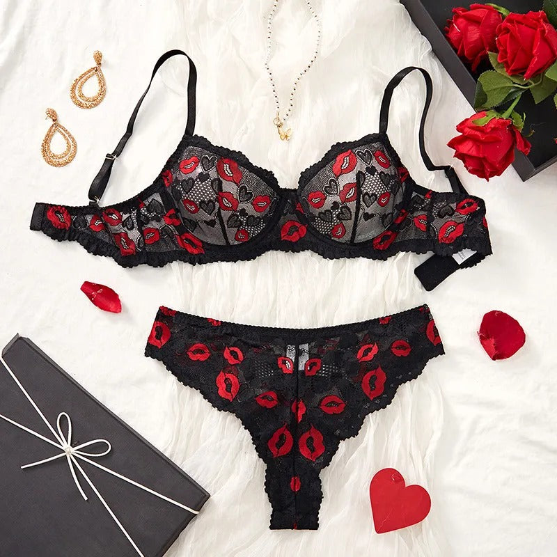 Sweet Kiss Lace Lingerie Set