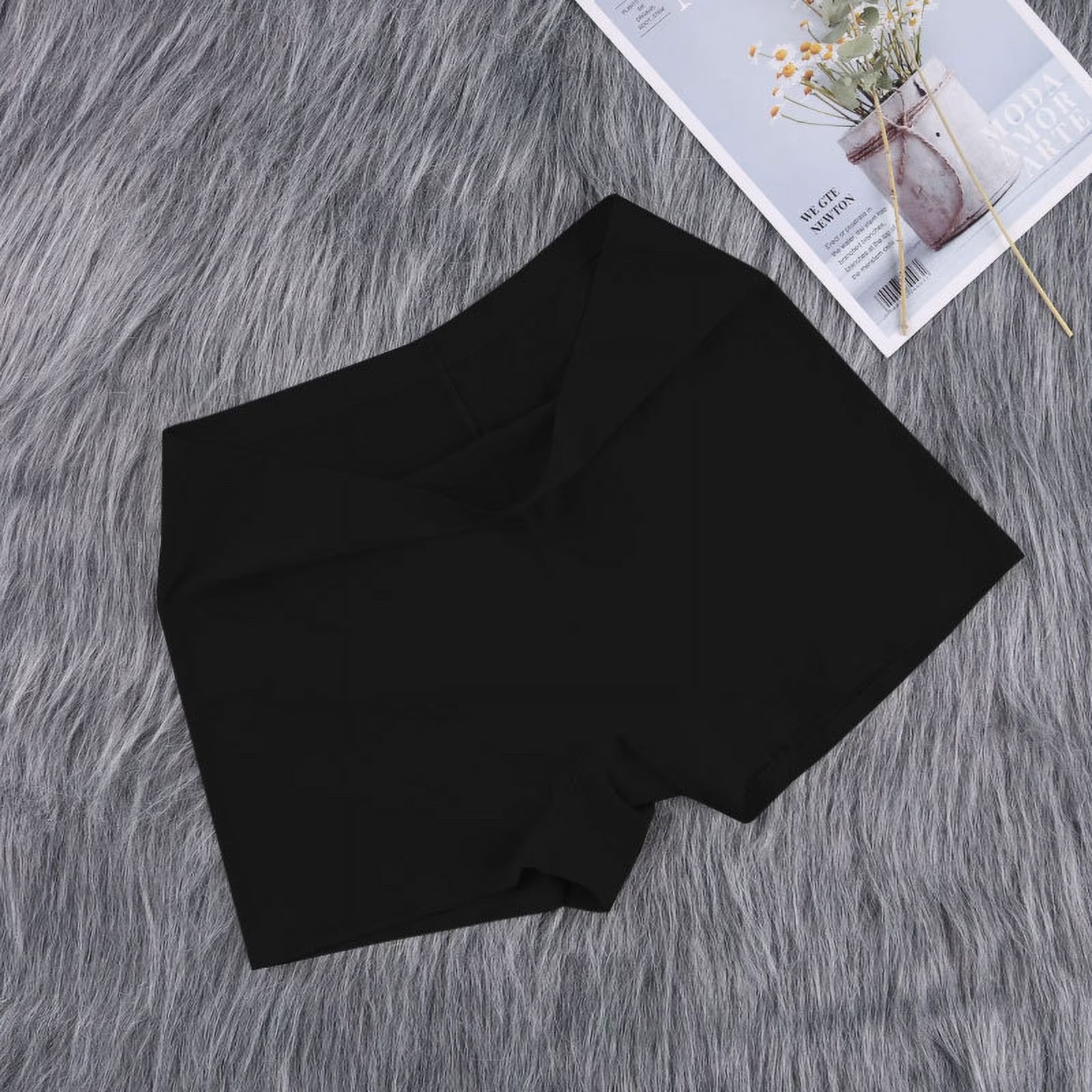 Seamless Ice Silk Boyshort Panty – Ultra Soft & No Visible Line