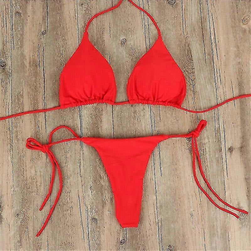 Classic Tie-Up Bikini Set