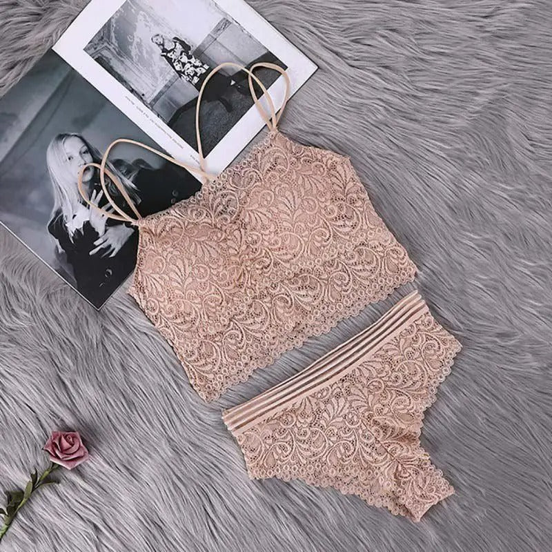 Elegant Lace Lingerie Set – Soft & Sensual Comfort