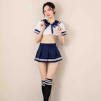 Sexy Japanese School Dress Set