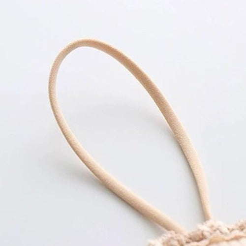 Rosy Ribbed Comfort Tube Bra