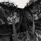 Midnight Allure Sheer Lace Night Dress