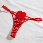 Scarlet Heart Cut-Out Lingerie Set