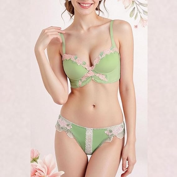 Fresh Lace Comfort Bra & Panty Se