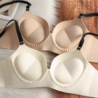 Seamless Full Coverage Wireless Bra – Soft Padded Everyday Comfort Bra