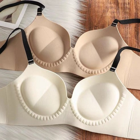 Seamless Full Coverage Wireless Bra – Soft Padded Everyday Comfort Bra