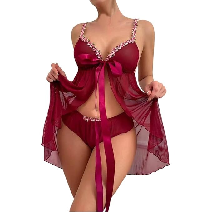 Romantic Mesh Babydoll