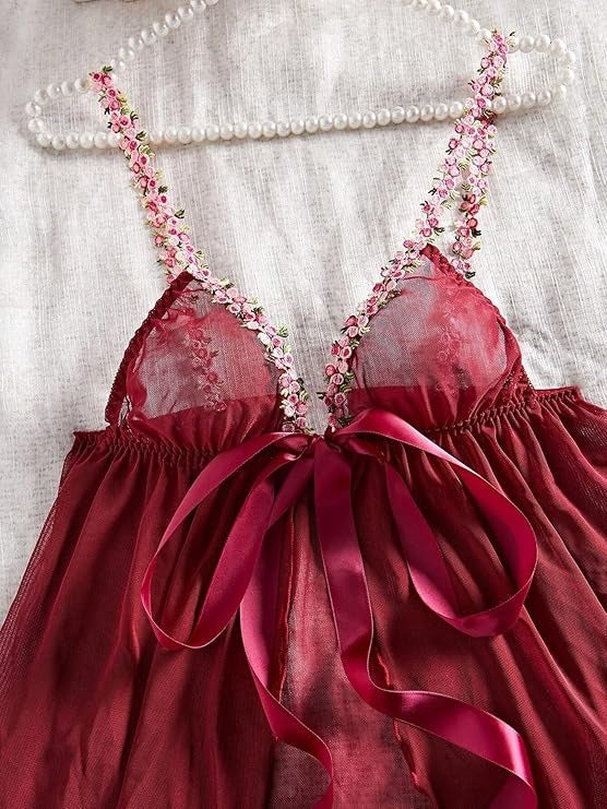 Romantic Mesh Babydoll