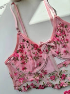 Luxury Floral Lace Lingerie Set