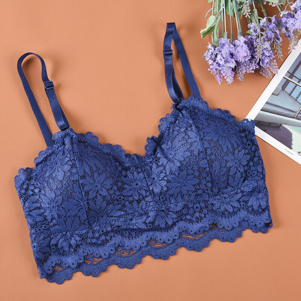 Luxury Floral Lace Bralette Collection