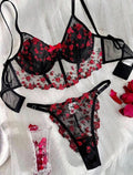 Luxury Floral Lace Lingerie Set
