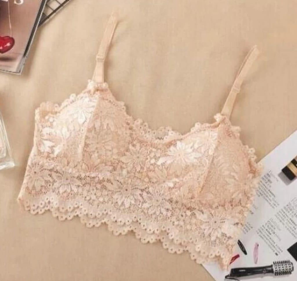 Luxury Floral Lace Bralette Collection