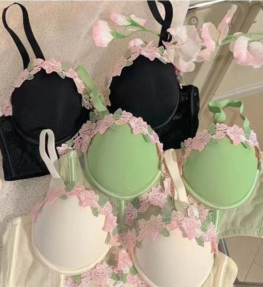 Fresh Lace Comfort Bra & Panty Se
