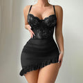 Midnight Lace Luxury Babydoll