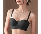 Midnight Elegance Strapless Bra – Smooth & Supportive Fit