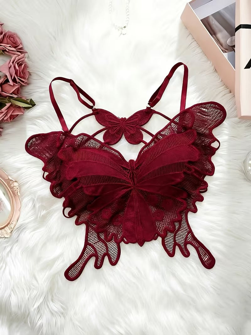 Butterfly Lace Bralette