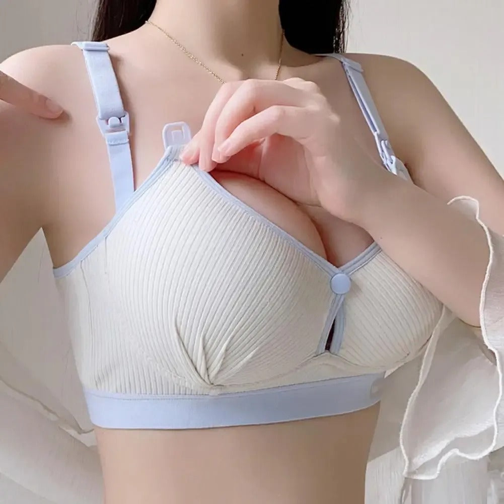 Premium Comfort Nursing & Maternity Bra – Wireless Feeding Bra