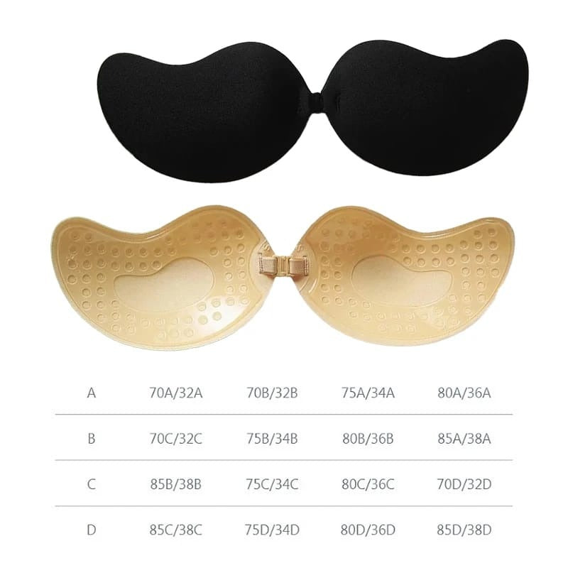 Adhesive Push-Up Bra | Invisible & Strapless Support