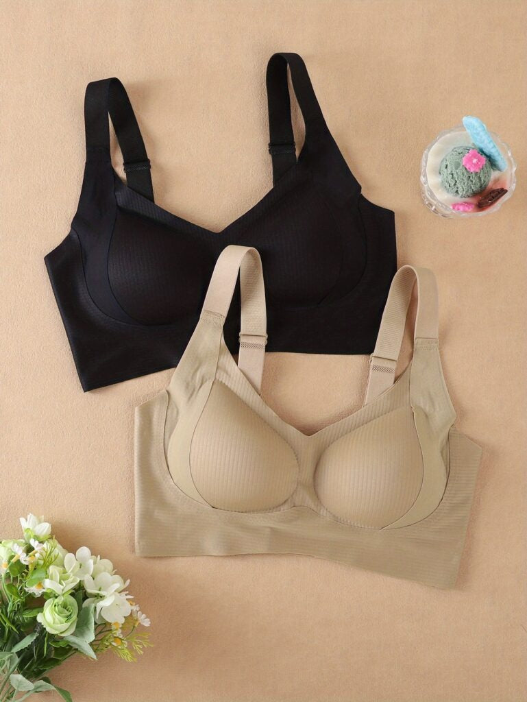 Summer comfortable and seamless bra